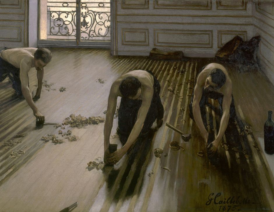 Caillebotte Painting Men Exhibition Musee d'Orsay