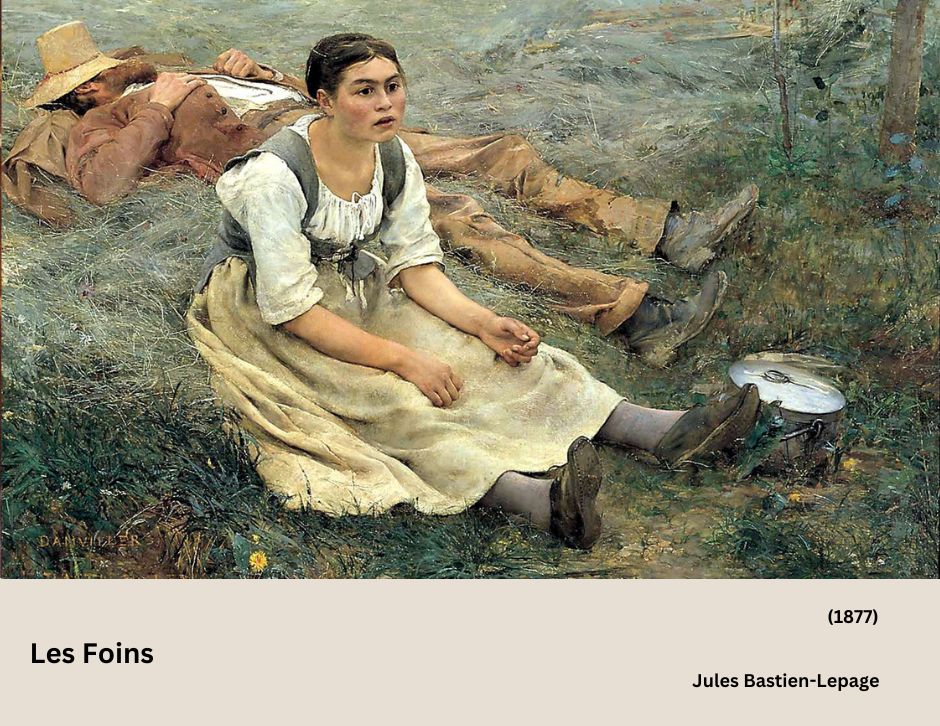 Les Foins by Jules Bastien-Lepage | Rare Painting