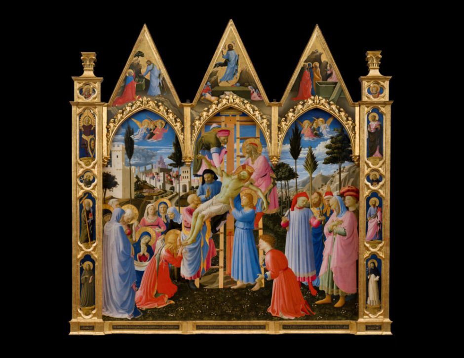 Deposition From the Cross by Fra Angelico Restored