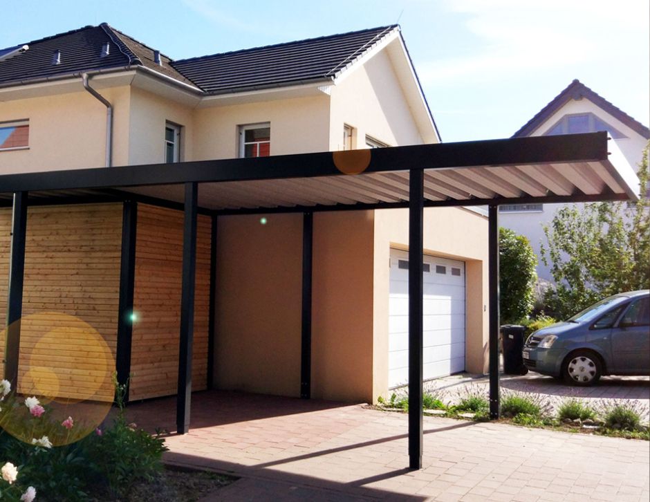 Single Steel Carport